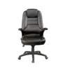 Executive Computer Office Black Leather Chair Race Car Style 