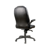 Executive Computer Office Black Leather Chair Race Car Style 